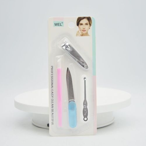 WEL-034 Eyebrow Trimming Knife Four-piece Tool